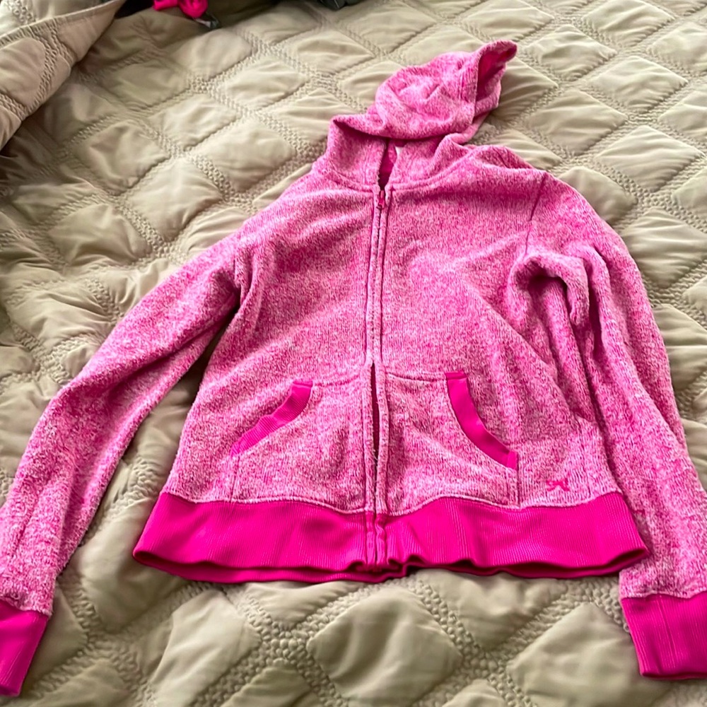 Pink Gymboree zip up sweatshirt
